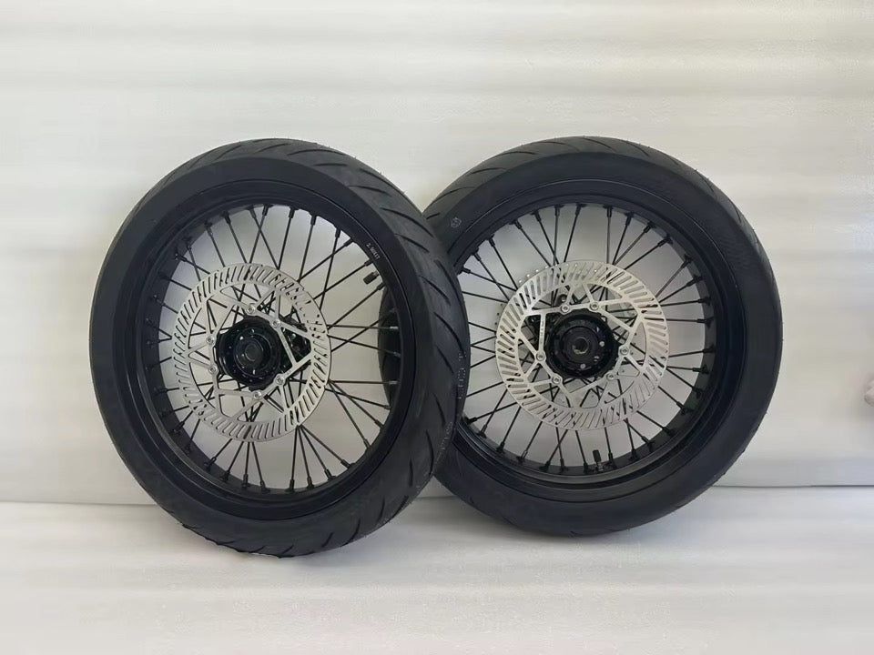 Black Ultra Bee Supermotos 17in