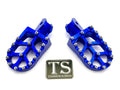 Anodized Aluminum Foot Pegs for Surron and Similar E-moto