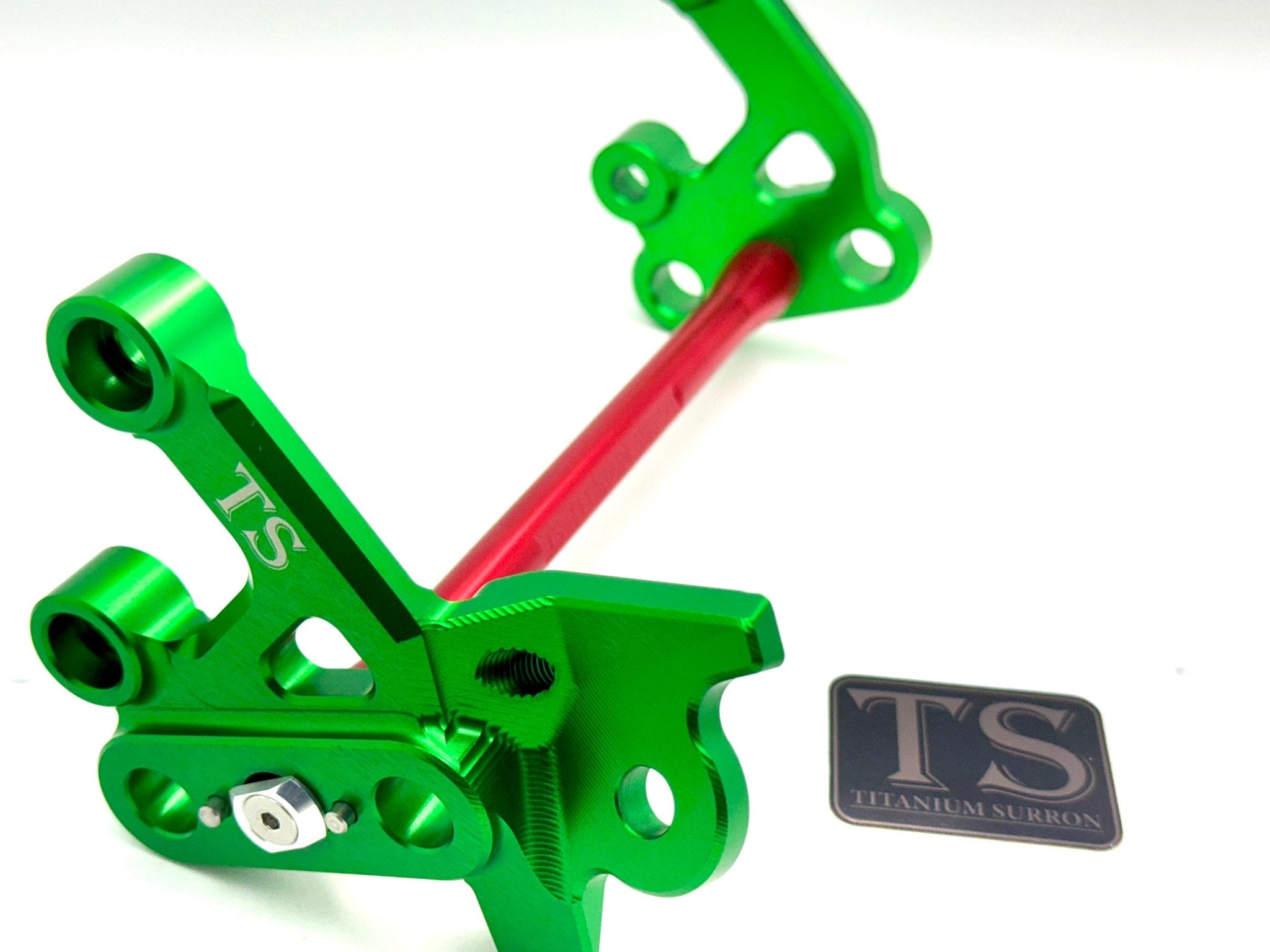Custom CNC Aluminum Footpeg Bracket Assembly E-Ride Pro