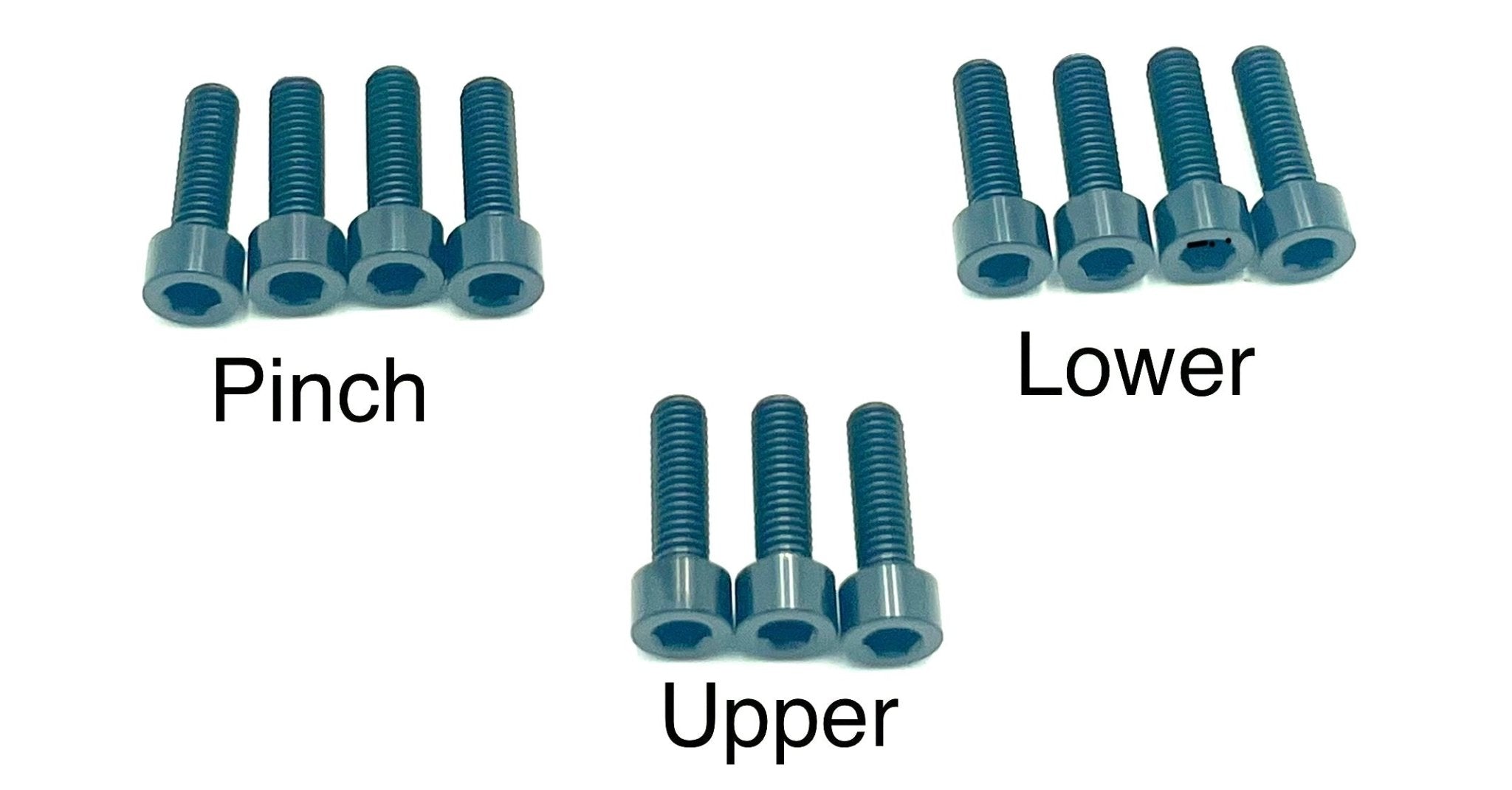 Titanium EXT Ferro Fork Bolt Kits