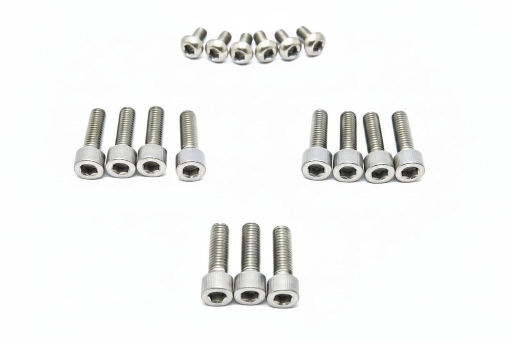Titanium FastAce Fork Bolt Kits ALX13RC (2.0), AHX12RV (Gravitee), ALX32RC